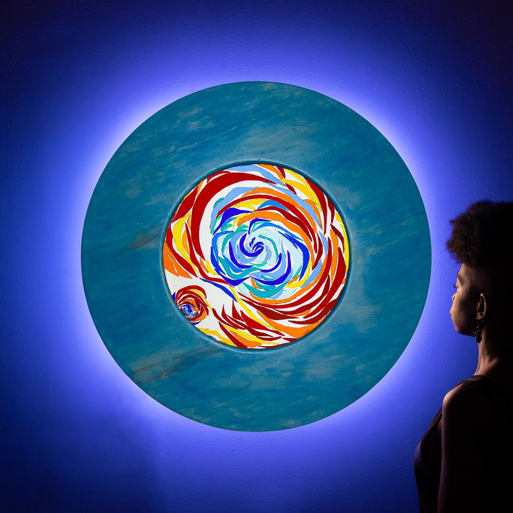 Blue hurricane