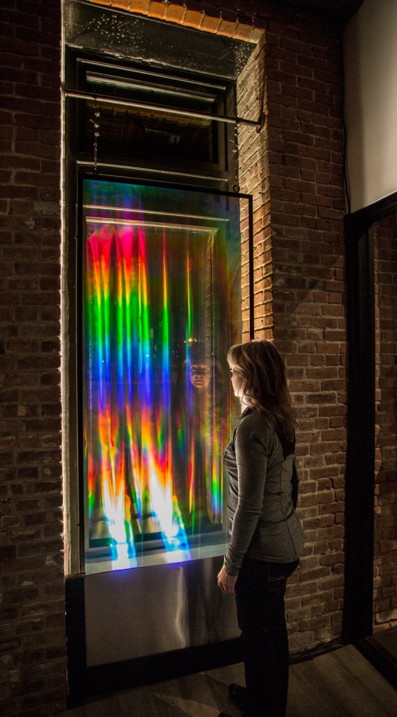 Diffracted light