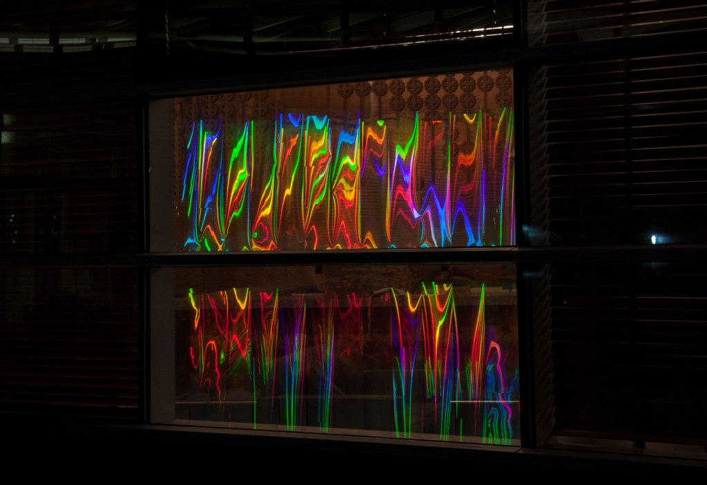 Diffracted light